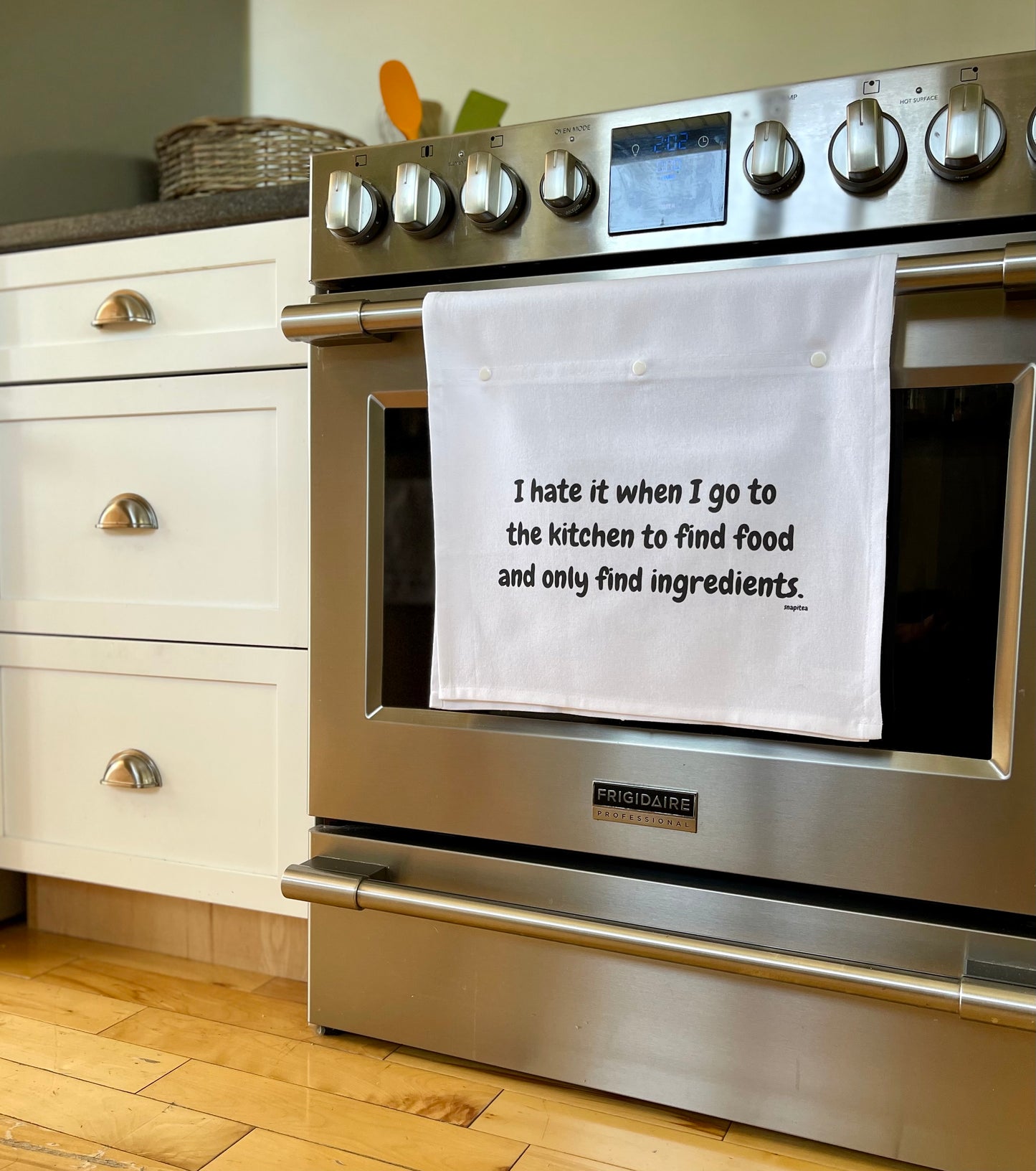 I hate it when I go to the kitchen to find food and only find ingredients.