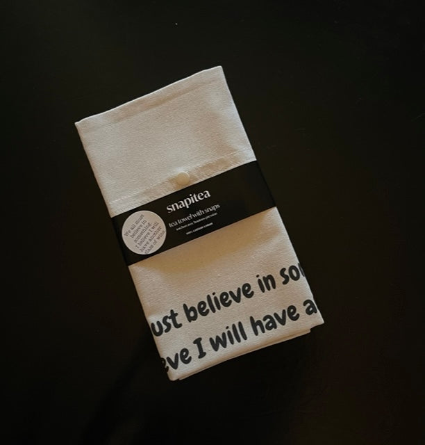 We all must believe in something. I believe I will have another glass of wine.