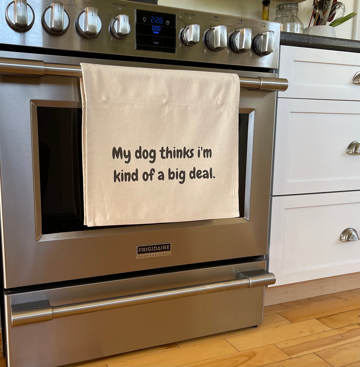 My dog thinks I'm kind of a big deal.