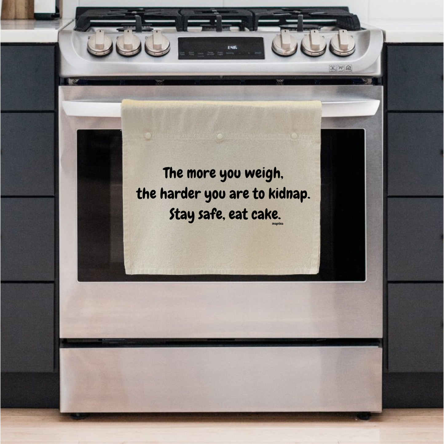 The more you weigh, the harder you are to kidnap.  Stay safe, eat cake.