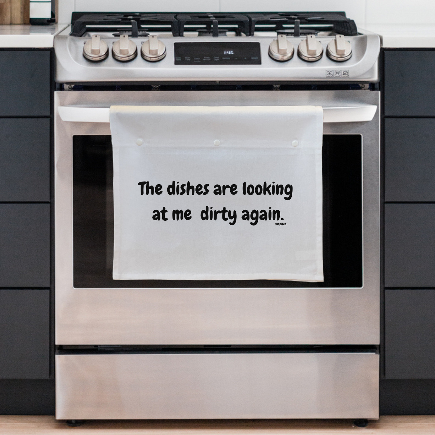 The dishes are looking at me dirty again.